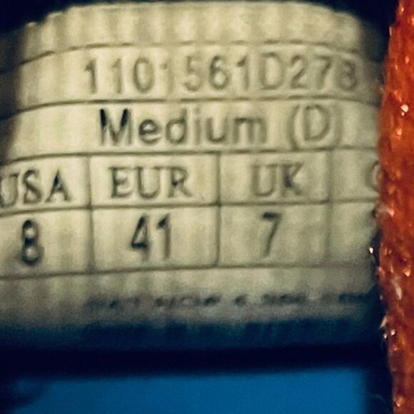 Excellent Brooks Mens Running Shoes Ravenna 5 Navy Blue Red Black 8 US 41 EUR - Picture 6 of 9